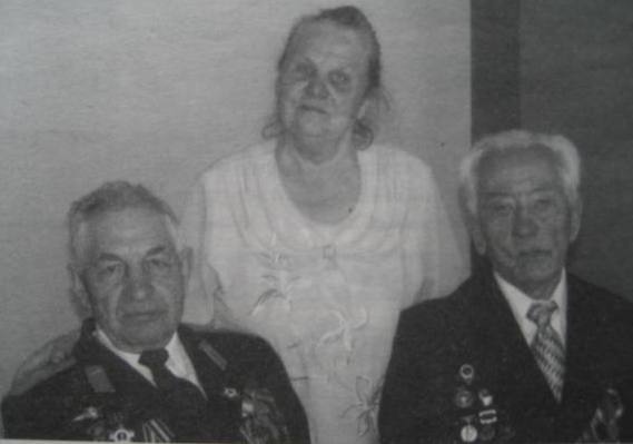 Слева направо: Никитенко И.Н., Кибальникова М.Н., Оккельман Л.К.