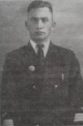 Л.К.Оккельман - первый командир Ижевской авиаэскадрильи (1958 год).